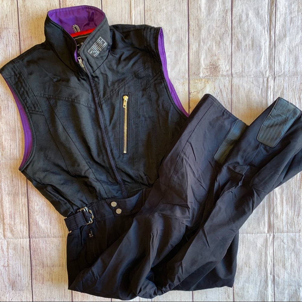Vintage Ellesse Ski One Piece Snow Outfit 80s Style Like New